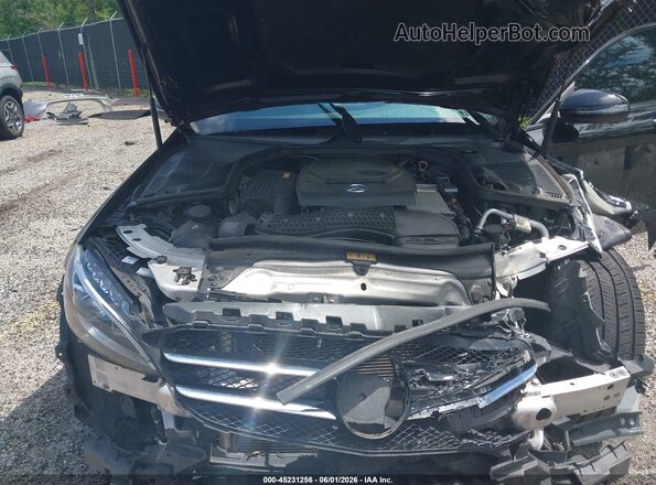 WDDWF4JB2JR415193 2018 MERCEDES-BENZ C-CLASS Black Widok z tyłu