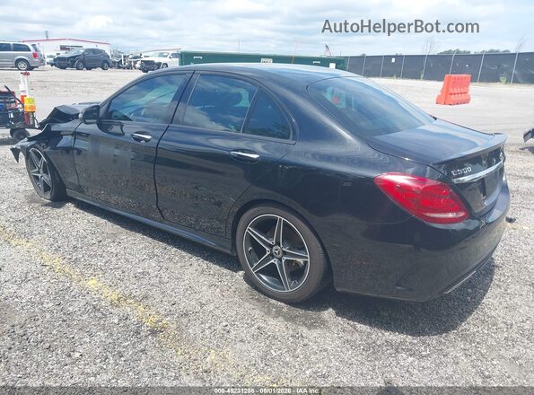 WDDWF4JB2JR415193 2018 MERCEDES-BENZ C-CLASS Black Tył lewy