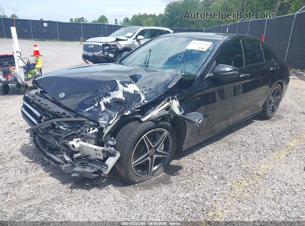 WDDWF4JB2JR415193 2018 MERCEDES-BENZ C-CLASS Black Przód lewy
