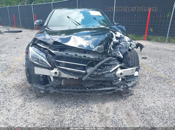 WDDWF4JB2JR415193 2018 MERCEDES-BENZ C-CLASS Black Widok z przodu