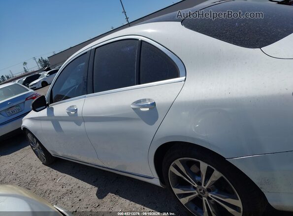 WDDWF4JB3JR404543 2018 MERCEDES-BENZ C-CLASS Белый Панорамный вид салона 360°