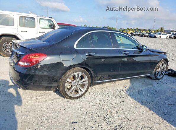 WDDWF4JB4JR326127 2018 MERCEDES-BENZ C Черный Задняя правая четверть