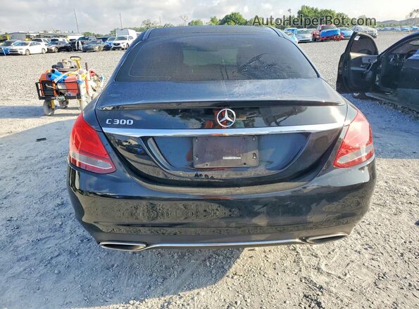 WDDWF4JB4JR326127 2018 MERCEDES-BENZ C Черный Вид сзади
