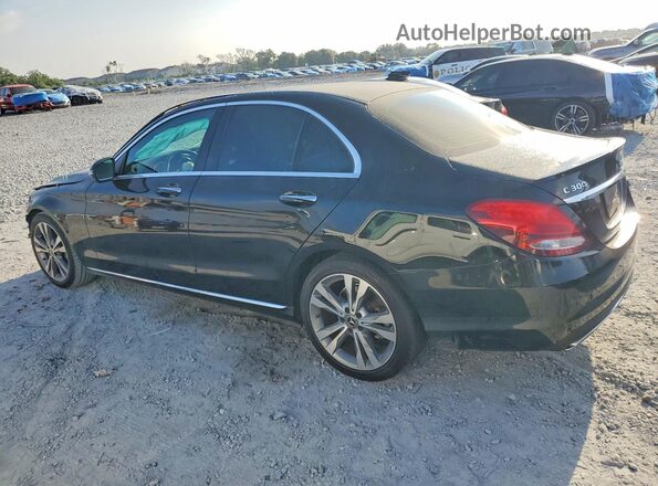 WDDWF4JB4JR326127 2018 MERCEDES-BENZ C Черный Задняя левая четверть