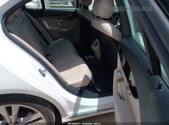WDDWF4JB4JR387235 2018 MERCEDES-BENZ C-CLASS White VIN sticker view