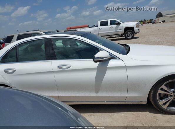 WDDWF4JB4JR387235 2018 MERCEDES-BENZ C-CLASS White Rear interior view