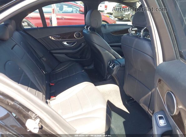 WDDWF4JB4JR423988 2018 MERCEDES-BENZ C-CLASS Black VIN კოდის სტიკერის ხედი