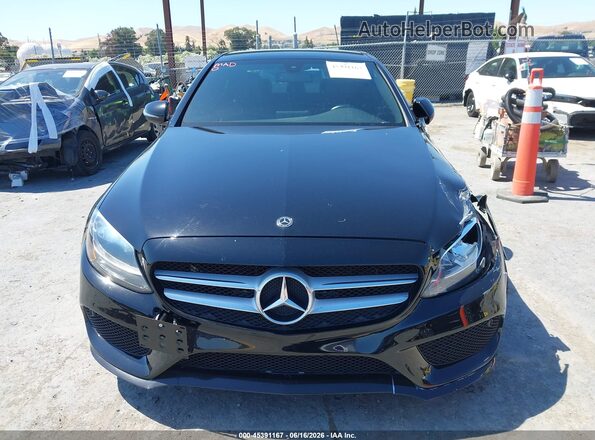 WDDWF4JB4JR423988 2018 MERCEDES-BENZ C-CLASS Black 