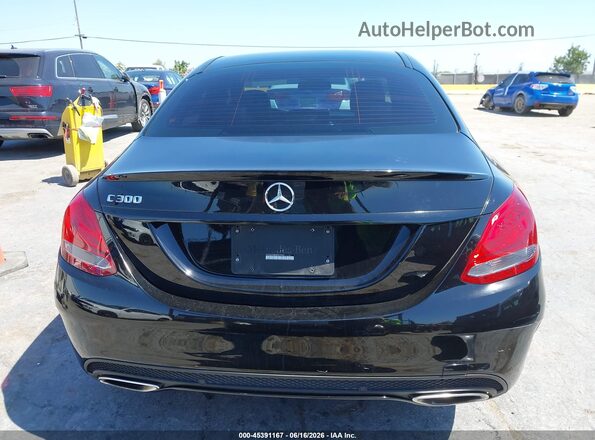 WDDWF4JB4JR423988 2018 MERCEDES-BENZ C-CLASS Black 