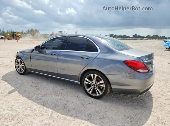 WDDWF4JB5JR415009 2018 MERCEDES-BENZ C Gray Tył lewy