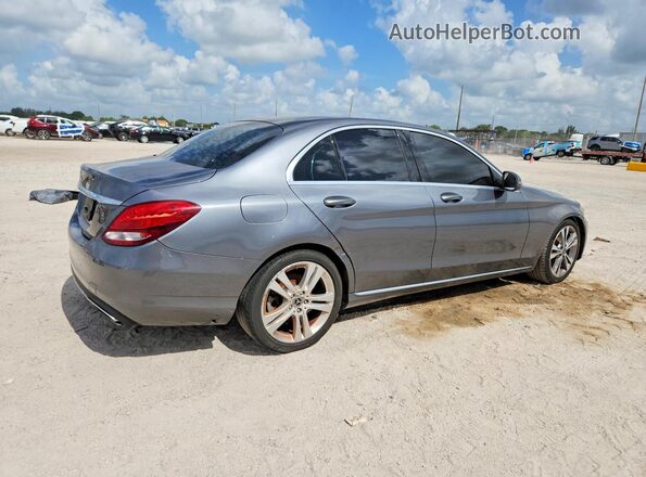 WDDWF4JB5JR415009 2018 MERCEDES-BENZ C Gray Tył prawy