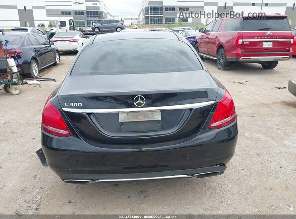 WDDWF4JB7GR153468 2016 MERCEDES-BENZ C-CLASS Black 