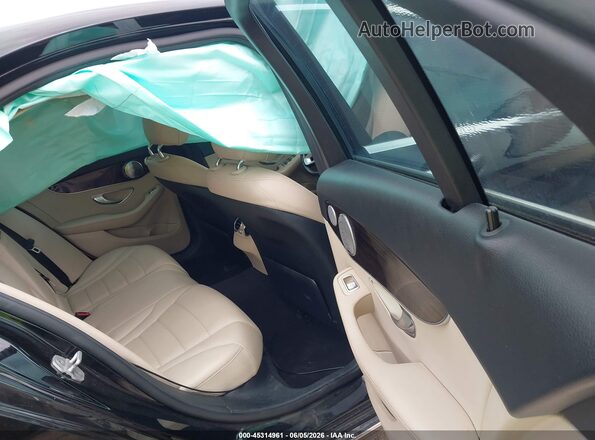 WDDWF4JB7GR153468 2016 MERCEDES-BENZ C-CLASS Black Вид наклейки з VIN-кодом