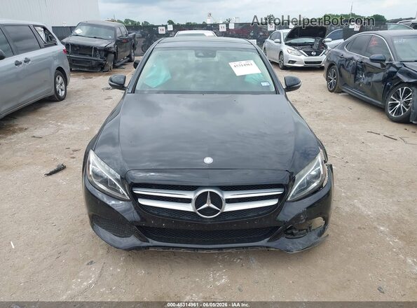 WDDWF4JB7GR153468 2016 MERCEDES-BENZ C-CLASS Black Вид щитка приладів