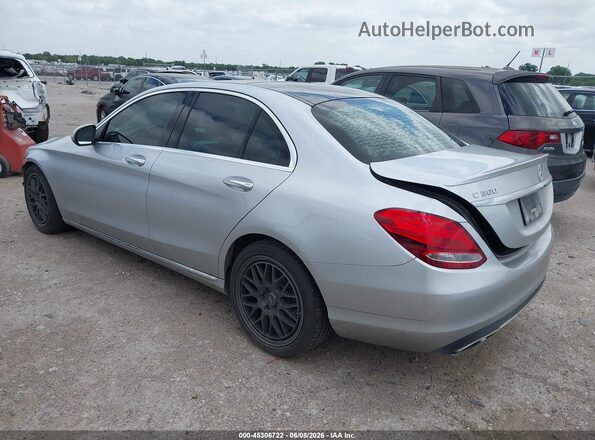 WDDWF4JB8JR387044 2018 MERCEDES-BENZ C-CLASS Silver Задня ліва чверть