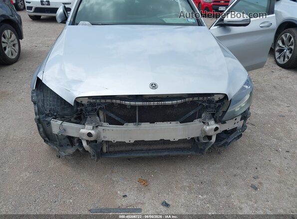 WDDWF4JB8JR387044 2018 MERCEDES-BENZ C-CLASS Silver Вид спереду