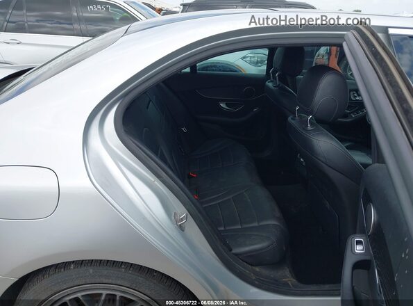 WDDWF4JB8JR387044 2018 MERCEDES-BENZ C-CLASS Silver Вид наклейки з VIN-кодом