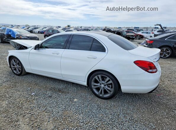 WDDWF4JB9GR138227 2016 MERCEDES-BENZ C Белый 