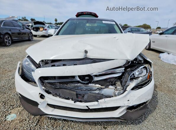 WDDWF4JB9GR138227 2016 MERCEDES-BENZ C Белый 