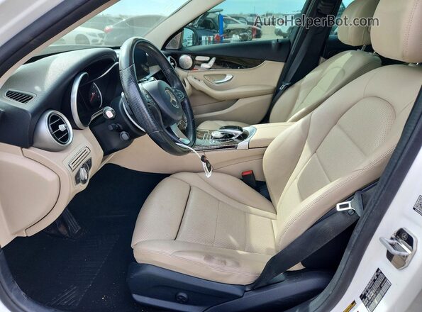 WDDWF4JB9GR138227 2016 MERCEDES-BENZ C Белый 
