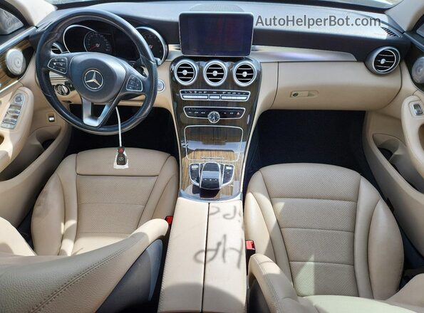 WDDWF4JB9GR138227 2016 MERCEDES-BENZ C Белый 