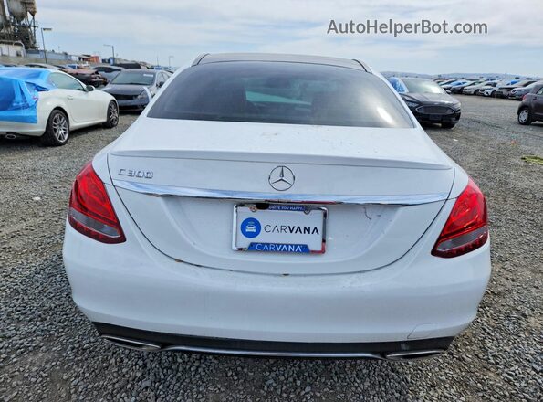 WDDWF4JB9GR138227 2016 MERCEDES-BENZ C Белый 