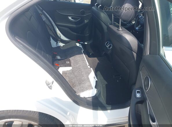 WDDWF4JB9HR222050 2017 MERCEDES-BENZ C-CLASS White VIN კოდის სტიკერის ხედი