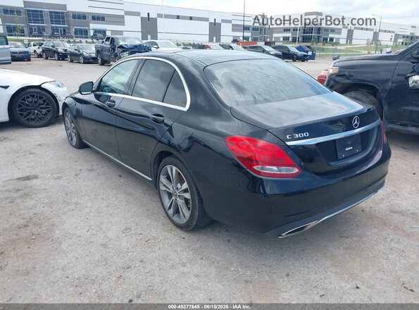 WDDWF4JB9JR419788 2018 MERCEDES-BENZ C-CLASS Black Trasero izquierdo