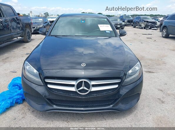 WDDWF4JB9JR419788 2018 MERCEDES-BENZ C-CLASS Black Vista del cuadro de instrumentos
