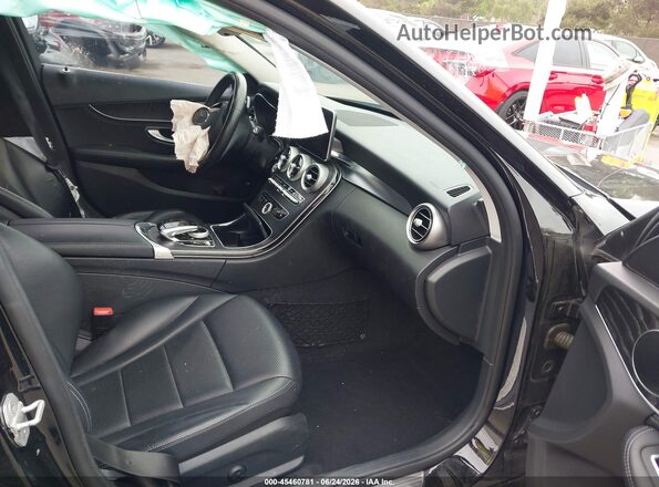 WDDWF4JBXGR141167 2016 MERCEDES-BENZ C-CLASS Black Widok wnętrza z przodu