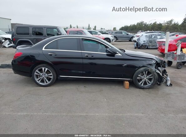 WDDWF4JBXGR141167 2016 MERCEDES-BENZ C-CLASS Black Widok wnętrza z tyłu