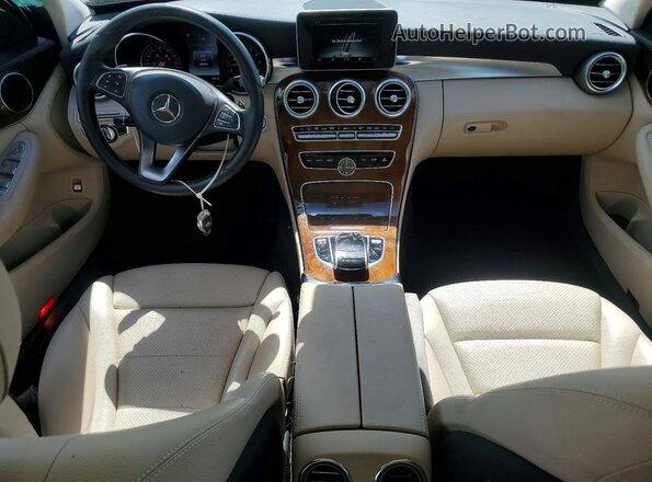WDDWF4KB3GR140795 2016 MERCEDES-BENZ C Синий 