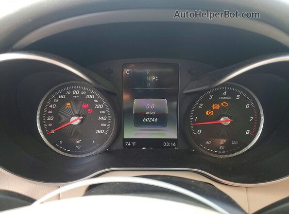 WDDWF4KB3GR140795 2016 MERCEDES-BENZ C Синий 