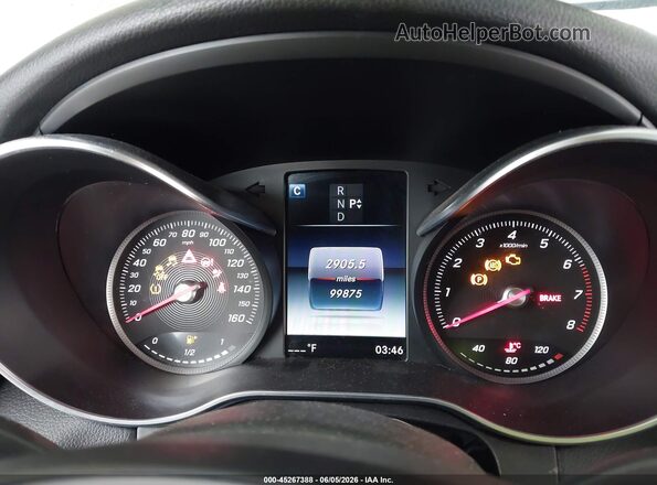 WDDWF4KB3GR146404 2016 MERCEDES-BENZ C-CLASS Серебряный Вид задних сидений