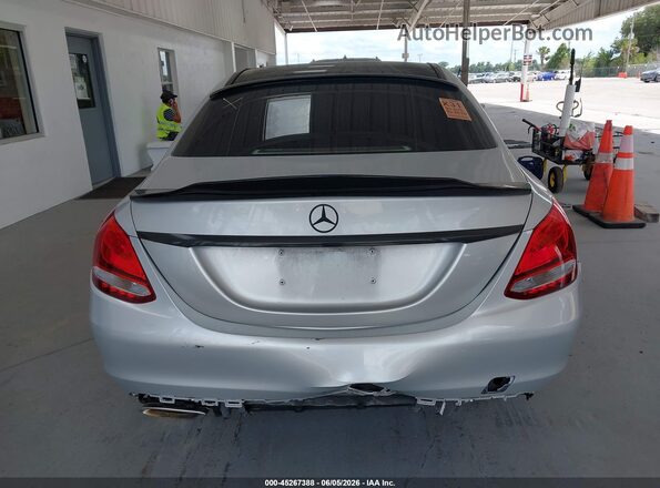 WDDWF4KB3GR146404 2016 MERCEDES-BENZ C-CLASS Серебряный 