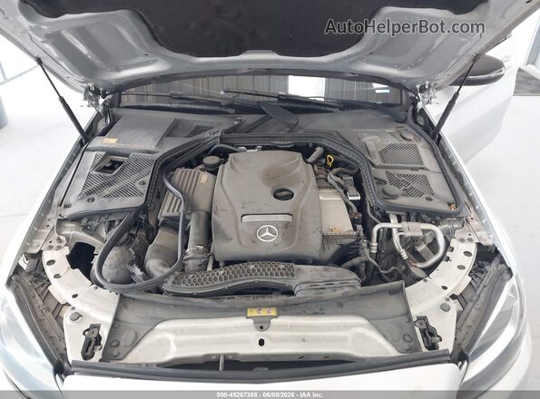 WDDWF4KB3GR146404 2016 MERCEDES-BENZ C-CLASS Серебряный Вид сзади