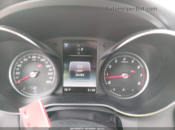 WDDWF4KB3JR421017 2018 MERCEDES-BENZ C-CLASS Silver Vista de los asientos traseros