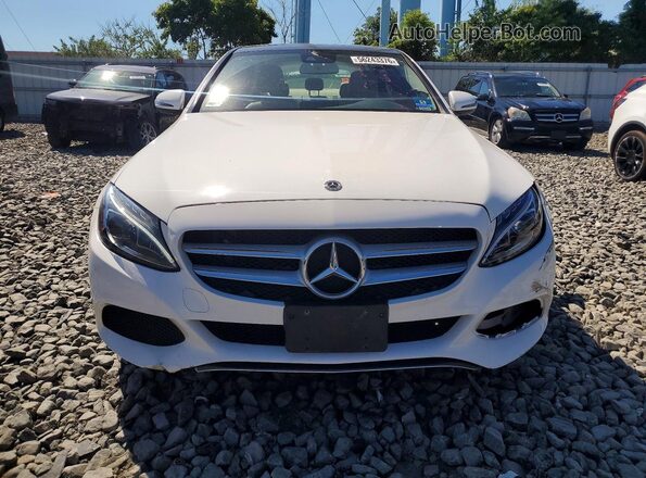WDDWF4KB4GR143592 2016 MERCEDES-BENZ C Белый 