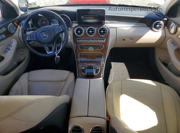 WDDWF4KB4GR143592 2016 MERCEDES-BENZ C Белый 