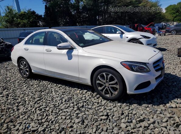 WDDWF4KB4GR143592 2016 MERCEDES-BENZ C Белый 