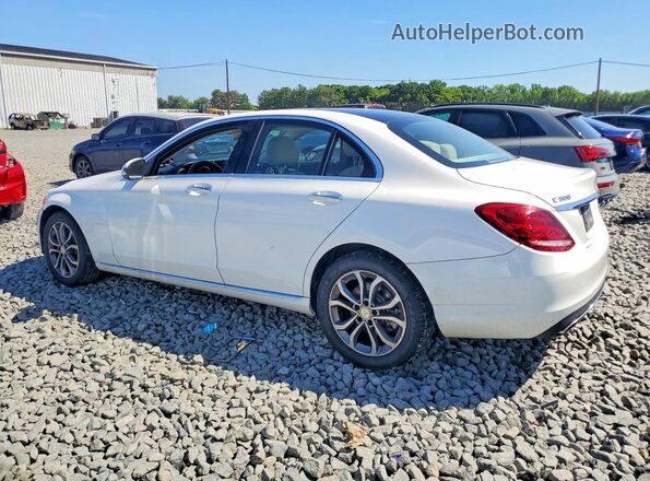 WDDWF4KB4GR143592 2016 MERCEDES-BENZ C Белый 