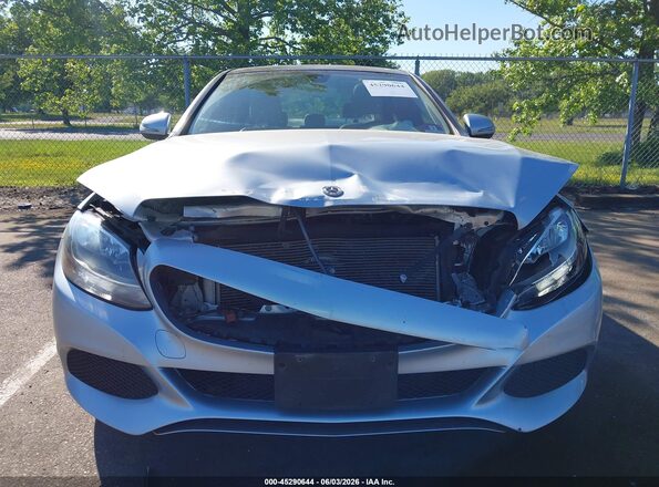 WDDWF4KB4JR327874 2018 MERCEDES-BENZ C-CLASS Silver Vista frontal