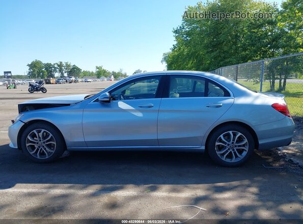 WDDWF4KB4JR327874 2018 MERCEDES-BENZ C-CLASS Silver Vista interior de 360 grados
