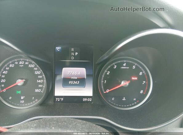 WDDWF4KB4JR413637 2018 MERCEDES-BENZ C-CLASS White უკანა სავარძლების ხედი
