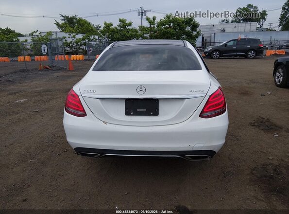 WDDWF4KB4JR413637 2018 MERCEDES-BENZ C-CLASS White 