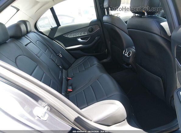 WDDWF4KB5GR144492 2016 MERCEDES-BENZ C-CLASS Gray VIN sticker view