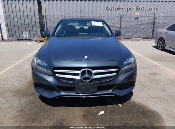 WDDWF4KB5GR144492 2016 MERCEDES-BENZ C-CLASS Gray 360 interior view