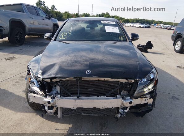 WDDWF4KB7JR395540 2018 MERCEDES-BENZ C-CLASS Black Vista del cuadro de instrumentos