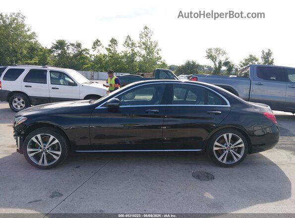WDDWF4KB7JR395540 2018 MERCEDES-BENZ C-CLASS Black Vista interior de 360 grados