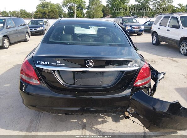 WDDWF4KB7JR395540 2018 MERCEDES-BENZ C-CLASS Black 